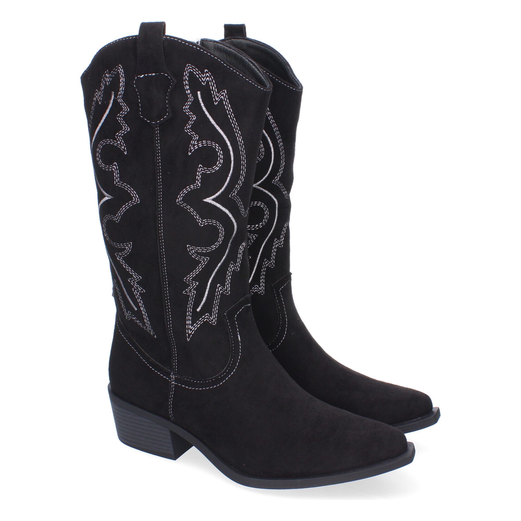 Bota de Mujer Estilo Cowboy con Detalles Elegantes y Comodidad para el Día a Día, Perfectas para Salidas Informales o Eventos Especiales, Diseño Clásico que Aporta un Toque Chic