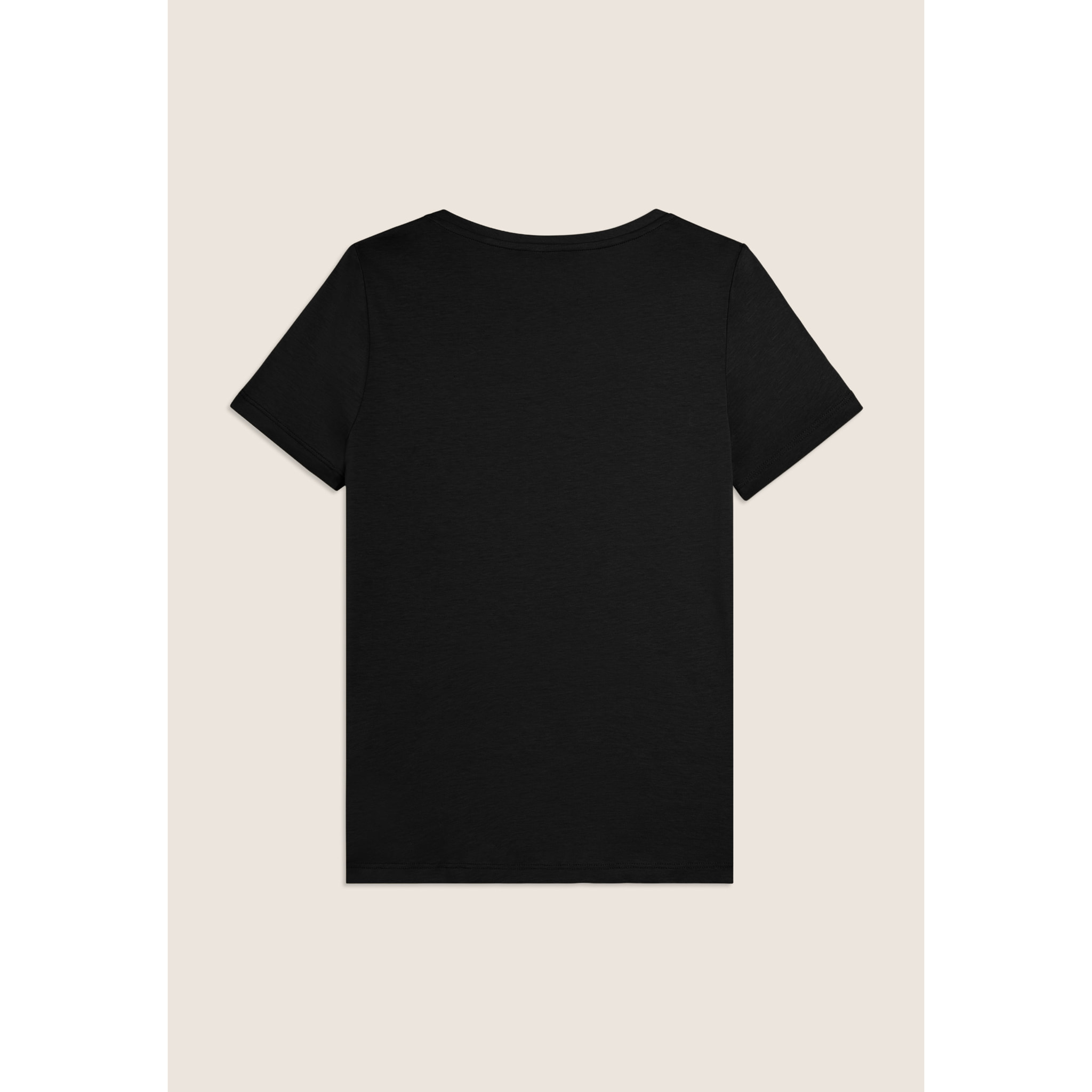 T-shirt in Jersey con Ricami Floreali