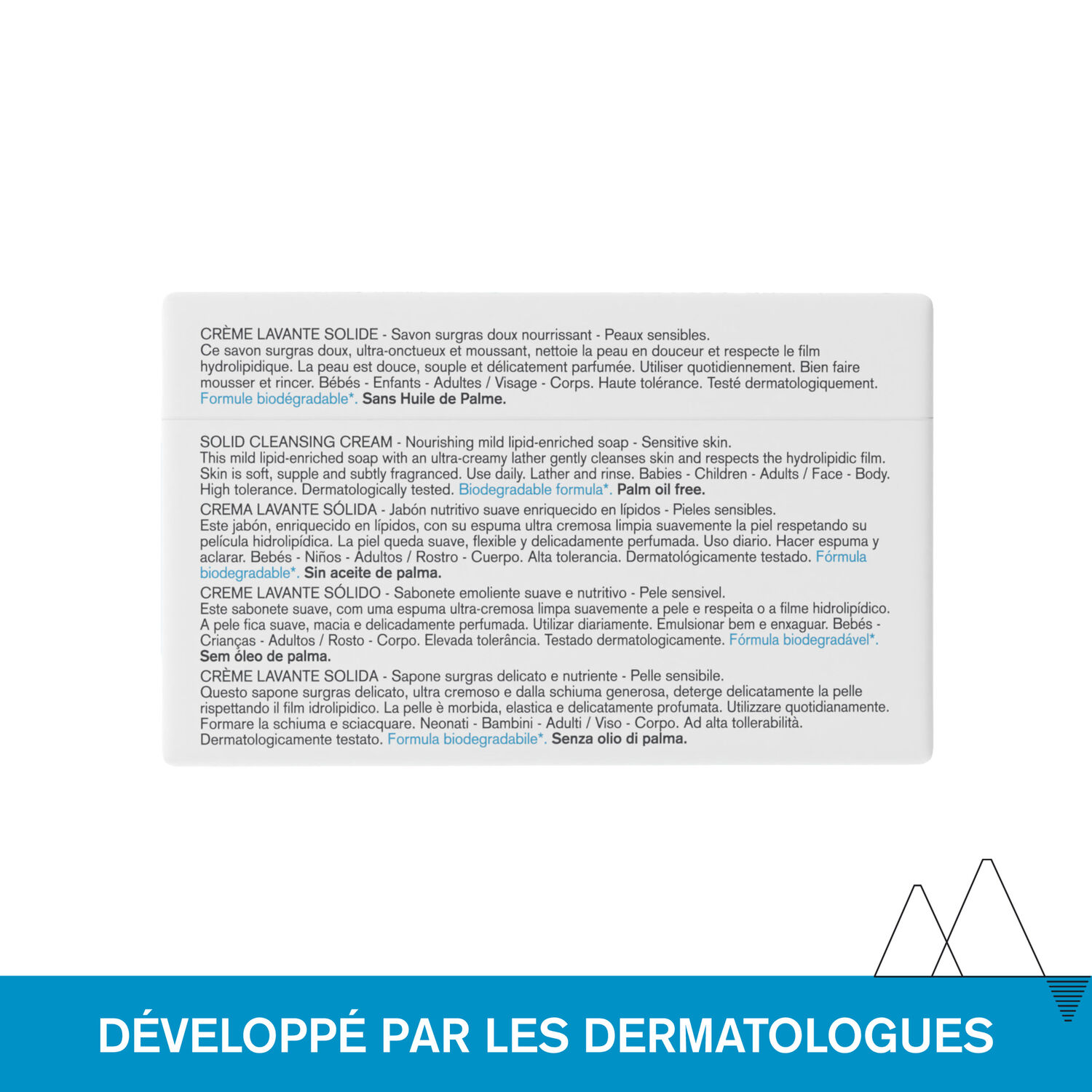 Crème Lavante Solide - Visage & Corps 125 g