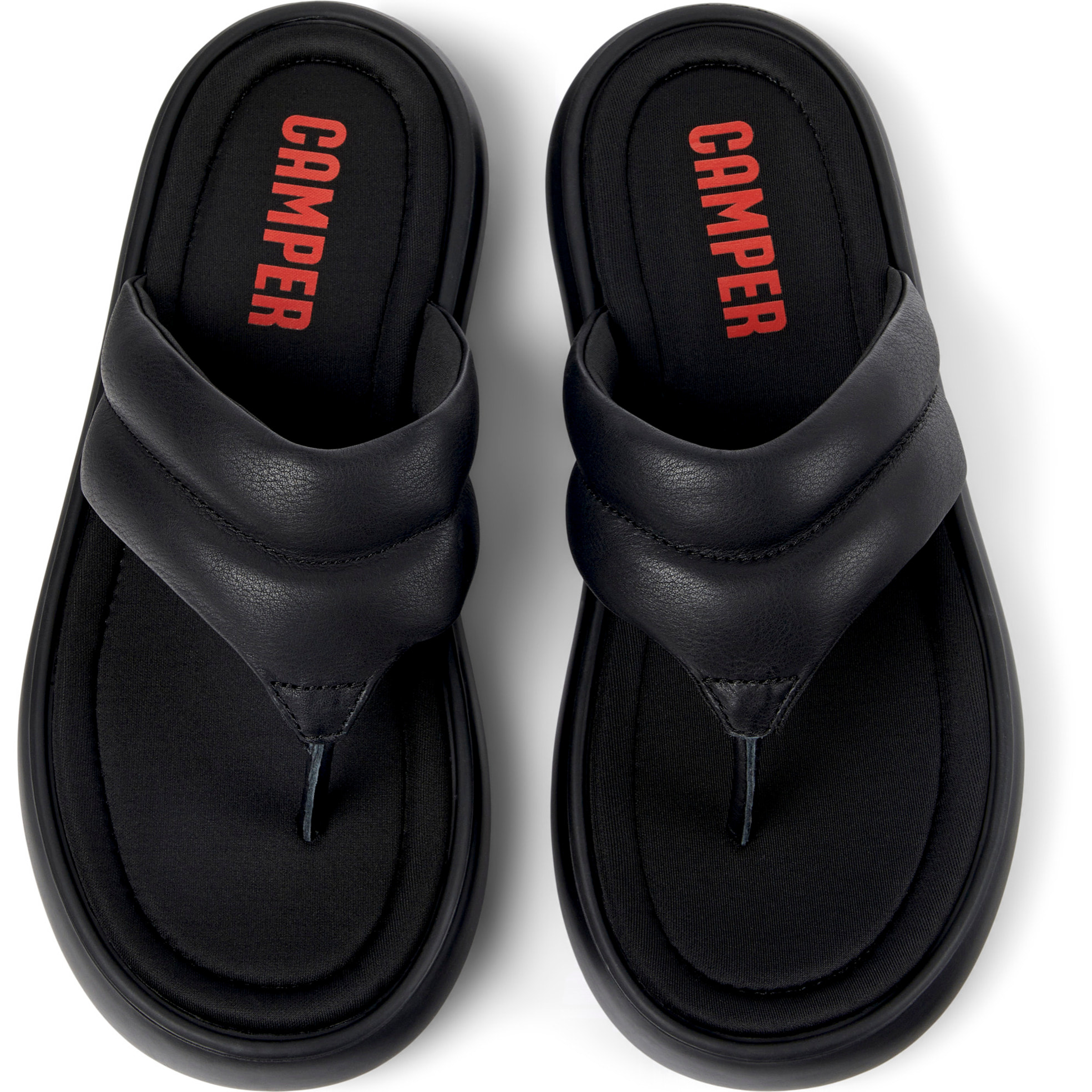 Sandalias - CAMPER Pelotas Flota - Negro - Cuero liso