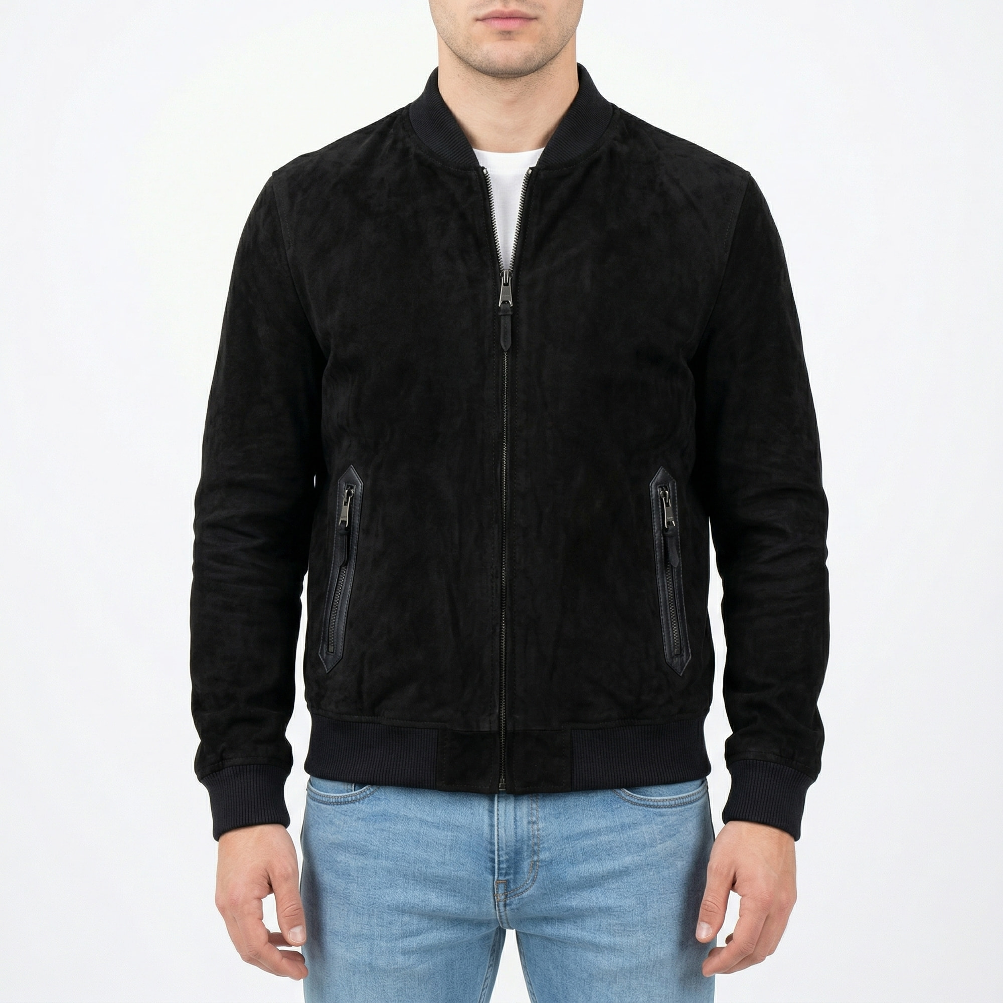 Giubbino varsity ecosuede