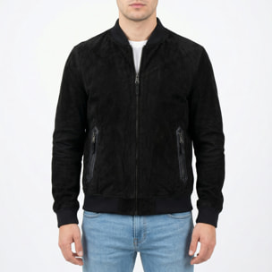 Giubbino varsity ecosuede