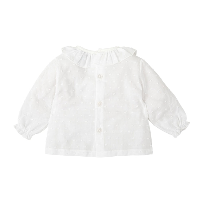 Camisa Plumetti C/Volante M/L