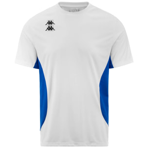 Maglie gioco Kappa Uomo Kombat Padel Fos Bianco