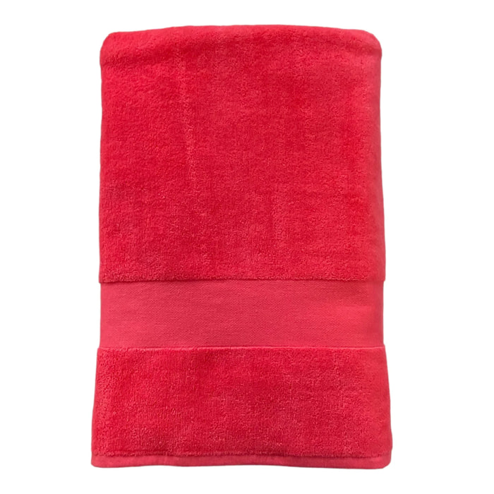 Serviette de bain éponge velours unie - Classy Paradise - 90x180cm - 500g/m²