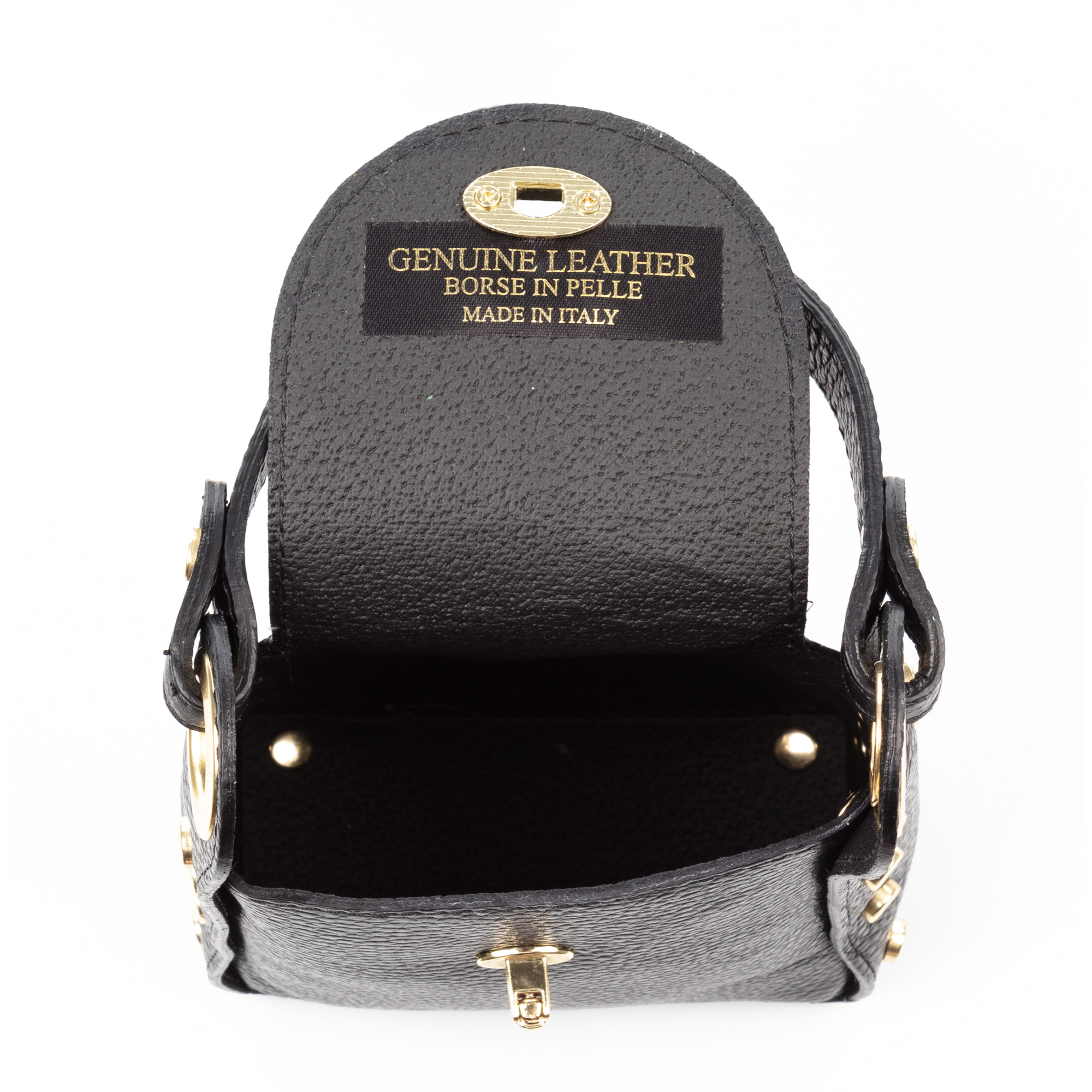 Alviano bolso de mano mujer. Piel auténtica Dollaro.