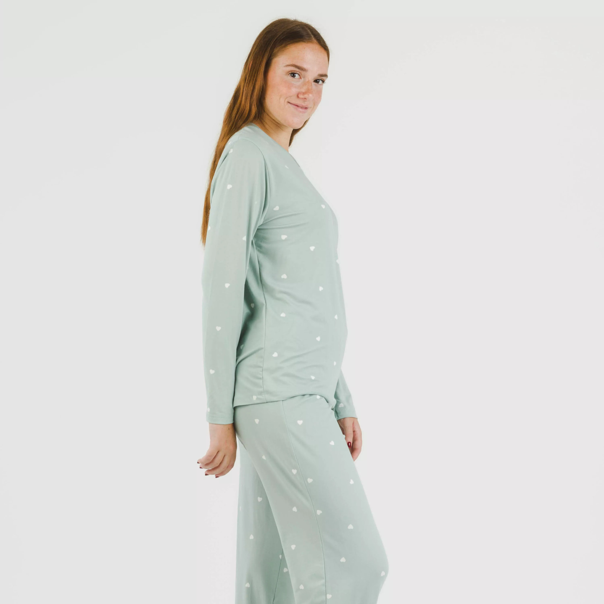 Pigiama lungo da donna soft choer