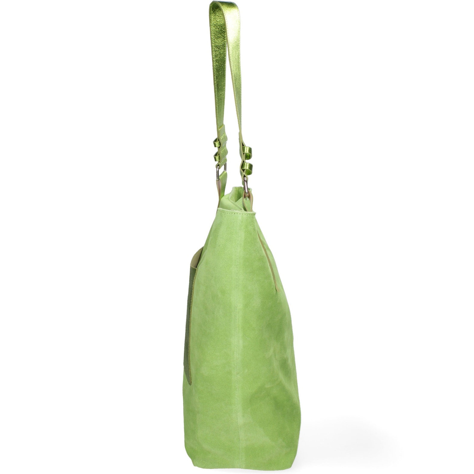 Borsa a spalla da donna - Modello False - Vera pelle - 33.0 x 40.0 x 15.0 cm
