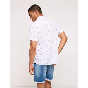 Camisa Manga Corta Blanco - Dansy