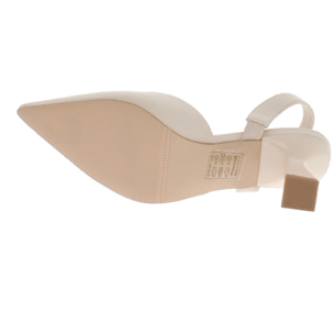 Marina Galanti Scarpe Donna Decollete Slingback Tacco 7 MG S24A003 Nude