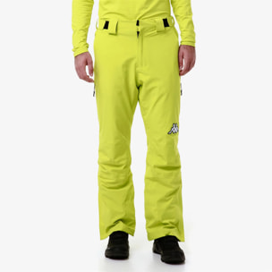 Kappa - Pantaloni Uomo Verde - 6CENTO 664