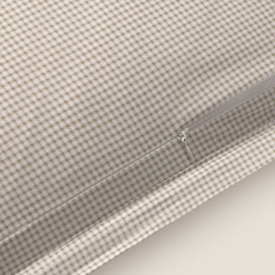 Funda de cuadrante algodón 180 hilos patchwork Gropat color gris piedra 100% Algodón