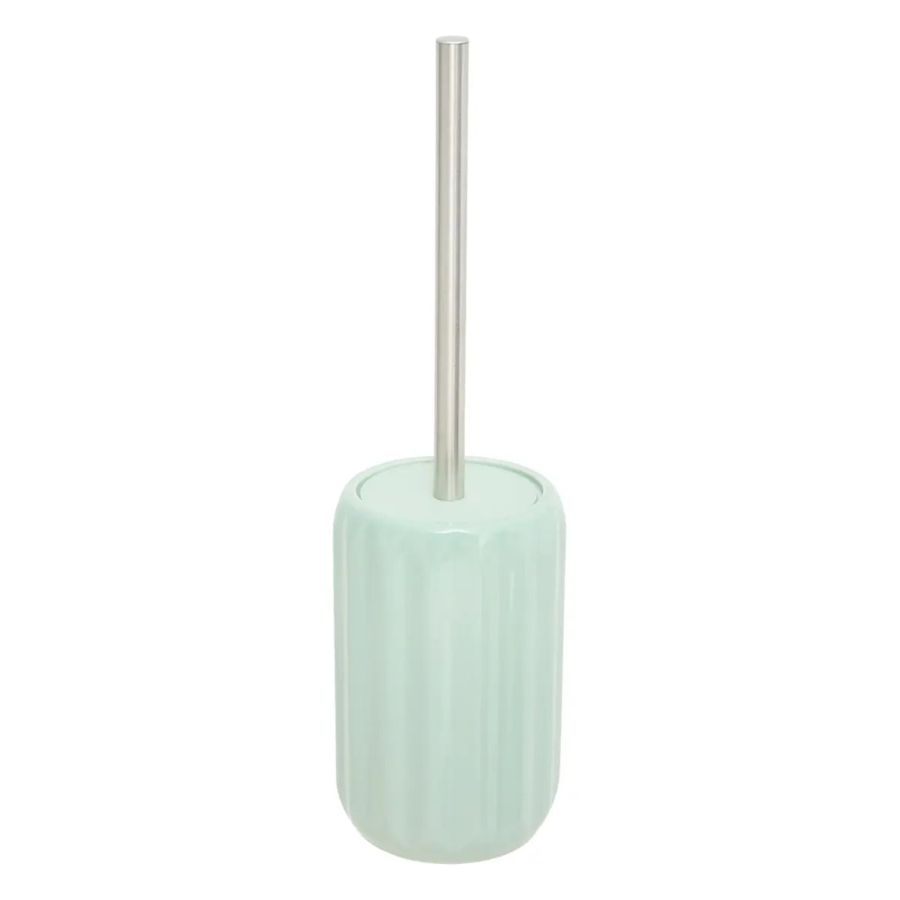 Brosse WC Colorama en céramique H.40cm vert céladon