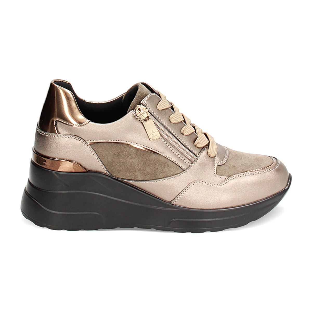 Sneakers bronzo