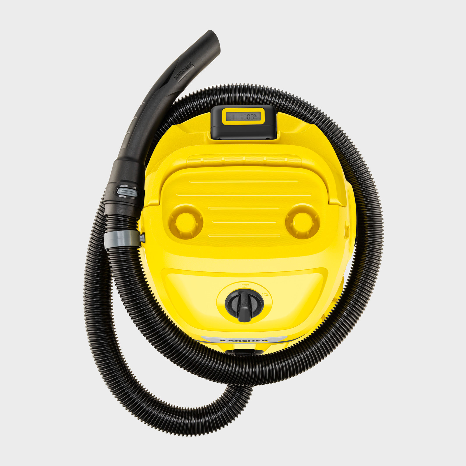 Aspirateur eau et poussière sans fil Karcher WD 2-18 Battery Set V-12/18 - Batterie 18V- Capacité 12L- Batterie et chargeur inclus