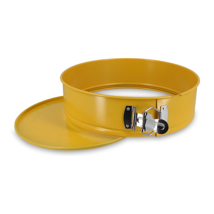 Moule à charnière en acier carbone jaune 24cm COLORAMA