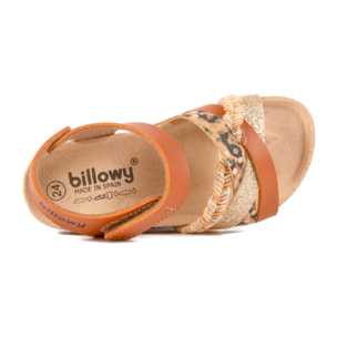 Sandalo BILLOWY MARRONE