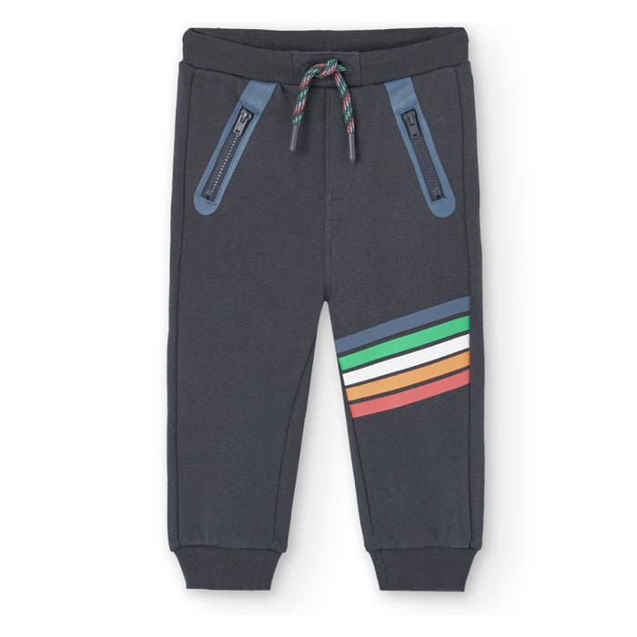 Pantalón felpa de bebé niño -BCI