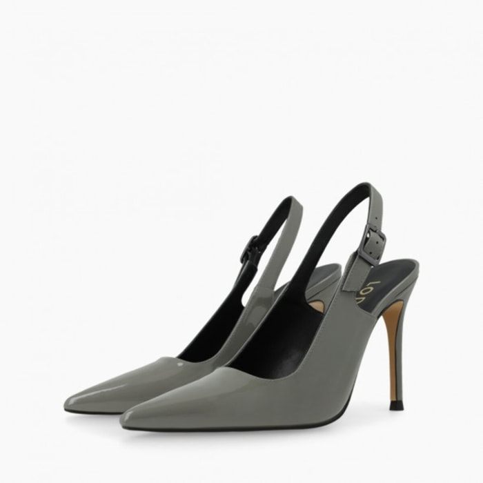 ZAPATOS DE SALÓN GRISES ZETESI