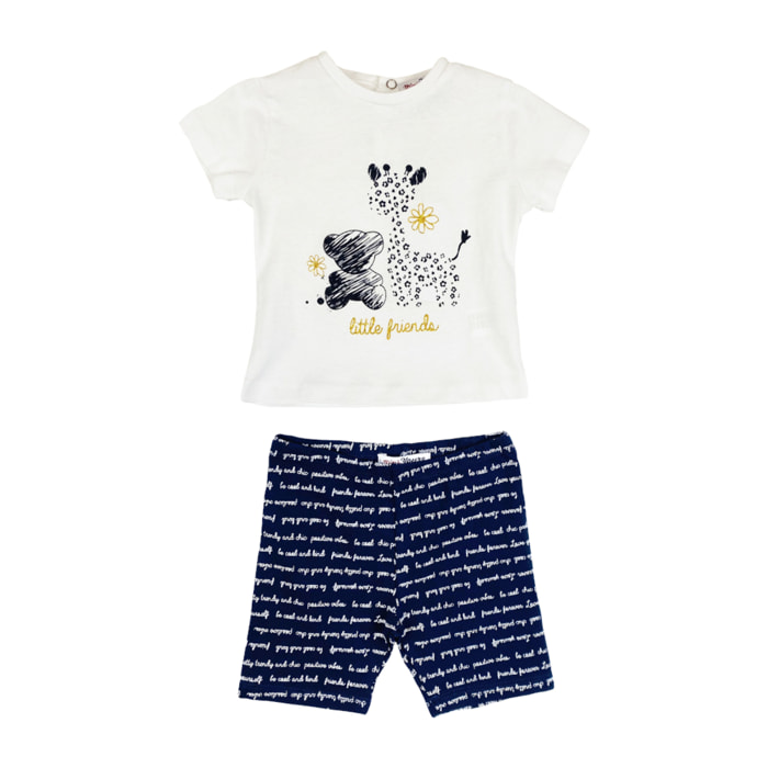 COMPLETO 2PZ TSHIRT E LEGGINGS