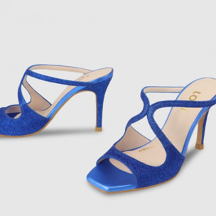 SANDALIAS AZULES SATIR-TE