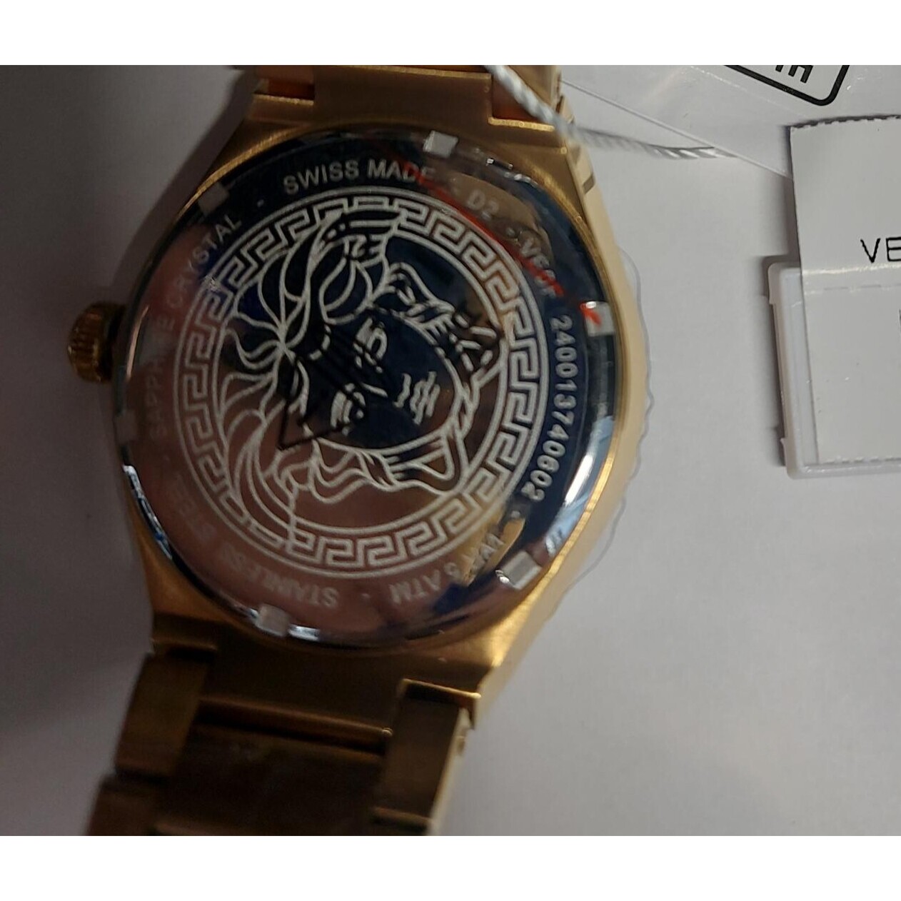 Versace Orologio Analogico Al Quarzo Medusa Antares