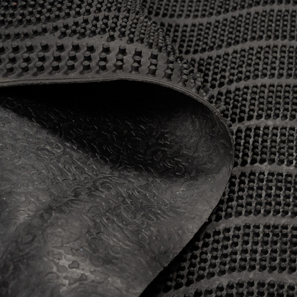 Paillasson géométrique en vagues, kilim tissé naturel, DUNE