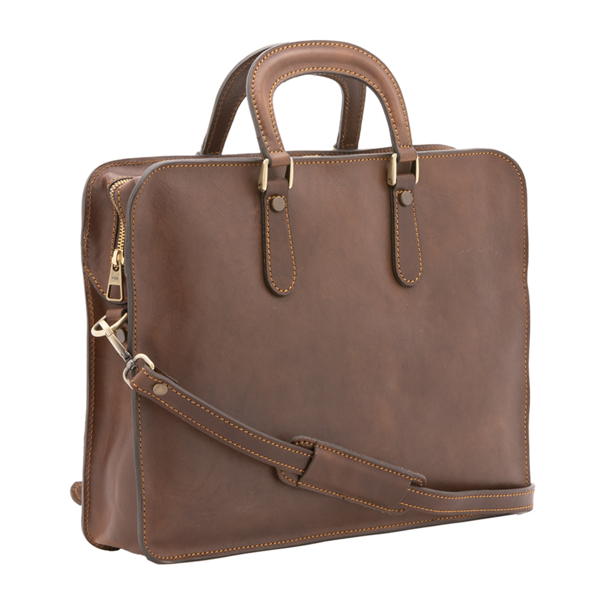 Borsa a mano  unisex In Vera pelle Made in Italy 40x30x8 cm