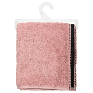 Serviette de toilette "Joia" coton rose 50x90cm