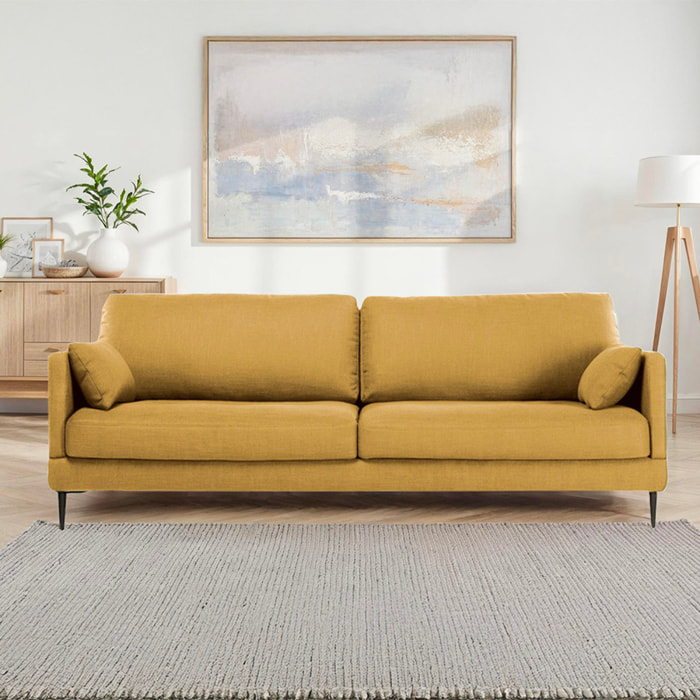 Canapé Tissu Droit Splendido - 3 Places