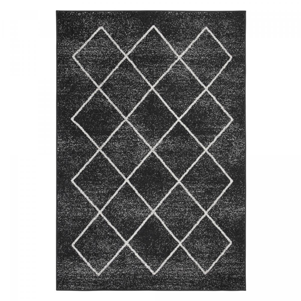 Tapis salon et chambre tissé motif scandinave BESO