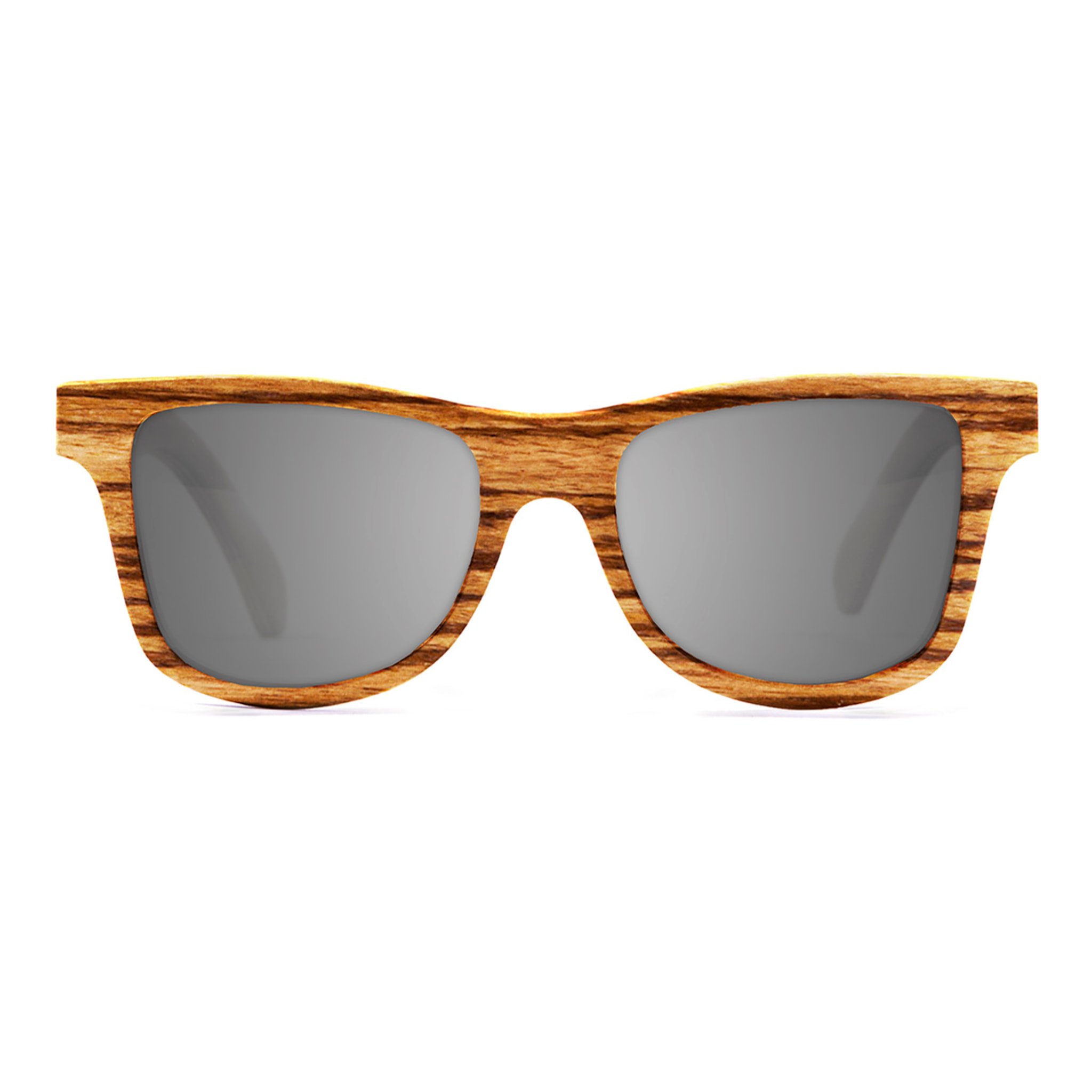 Gafas de sol KAU WASHINGTON - De rayas madera marrón / Ahumada