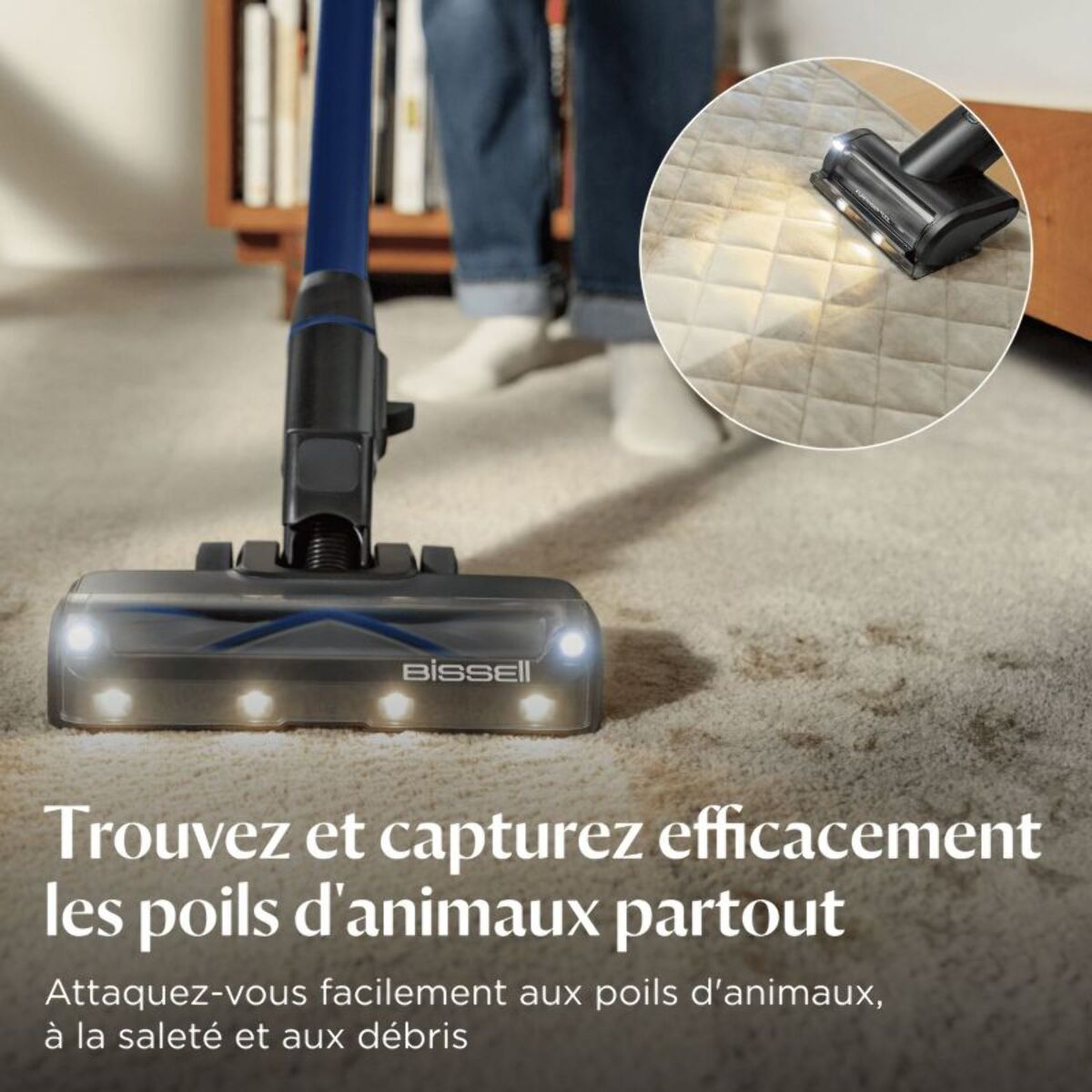 Aspirateur balai BISSELL PowerClean FurGuard Pro 4094N