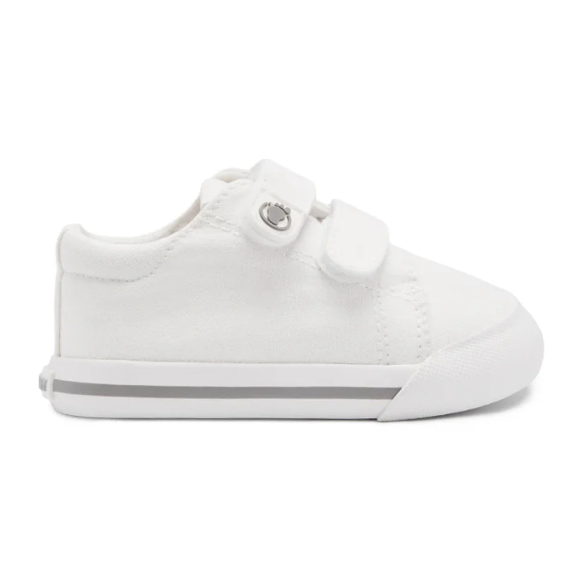 Scarpine da neonato Respectful color bianco sporco