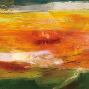 Poster orange seville Affiche seule