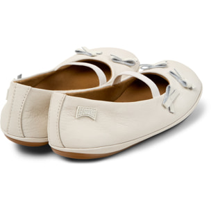 Ballerini - CAMPER Right Twins - Bianco - Pelle liscia