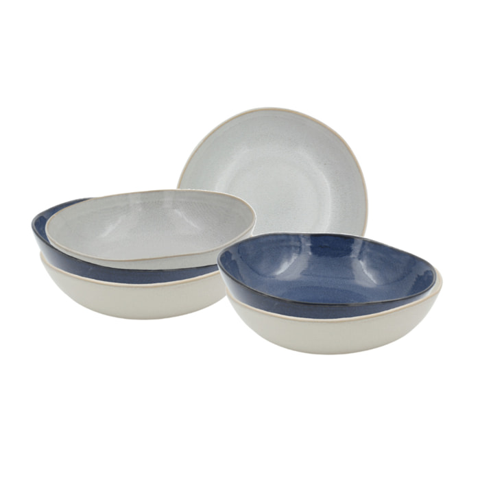 Lot de 6 assiettes creuses, OIA