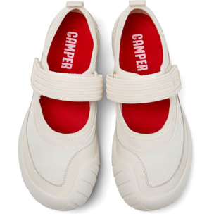 Ballerini - CAMPER Peu Path - Bianco - Pelle liscia