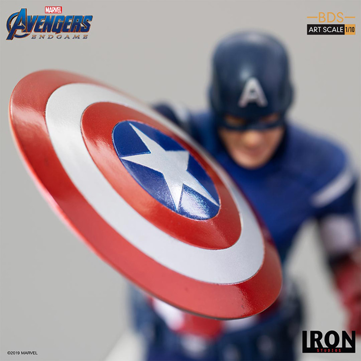 Avengers: Endgame Statua Captain America 2012 Scala 1/10 20cm Iron Studios