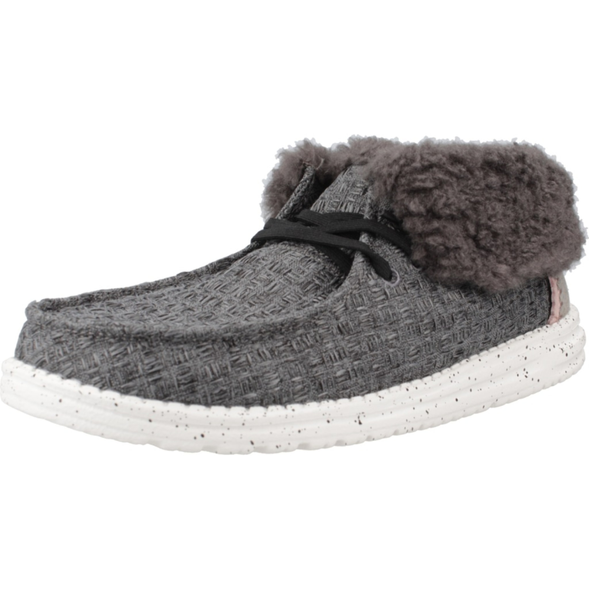 Zapatos Casual Mujer de la marca HEY DUDE  modelo WENDY FOLD STITCH COZY Gray