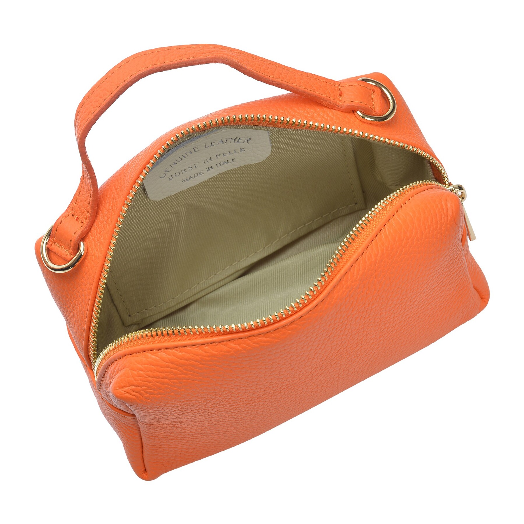 Borsa a spalla Anna Luchini Arancio