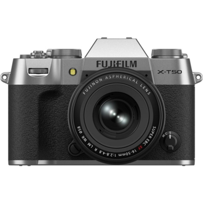 Appareil photo Hybride FUJIFILM Kit X-T50 Silver + XF16-50 WWI