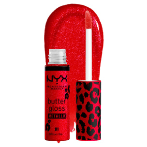 NYX Professional Makeup Party Animals Gloss Buttergloss BLOOD MOON
