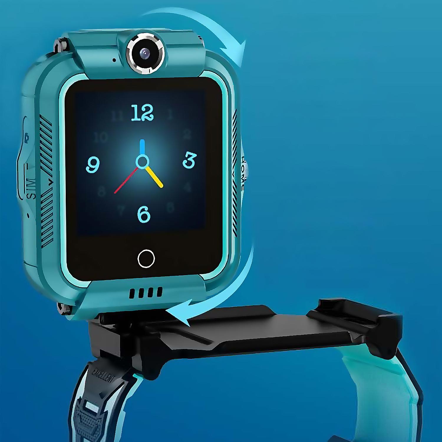 Smartwatch T17C con pantalla giratoria 360. Localizador GPS, Wifi y LBS.