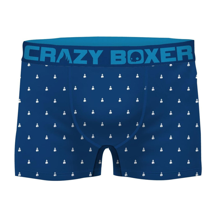 Set de 2 Boxers Crazy Boxer para hombre en algodón