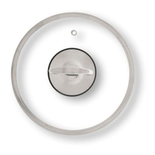 Casseruola 16 cm due manici con coperchio Excelsa – Jazz Cook, Acciaio Argentato