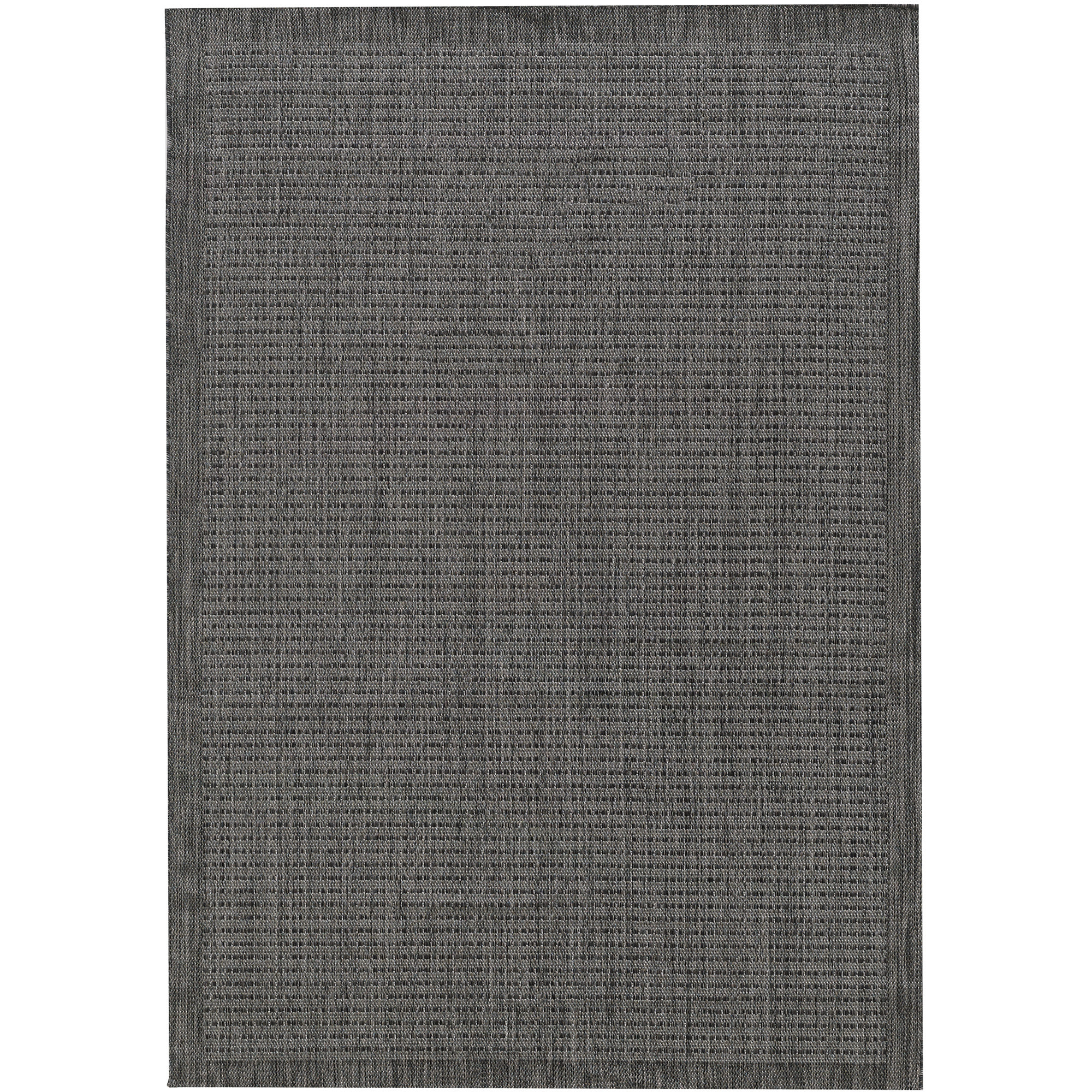 IBIZA - Tapis extérieur moderne Noir