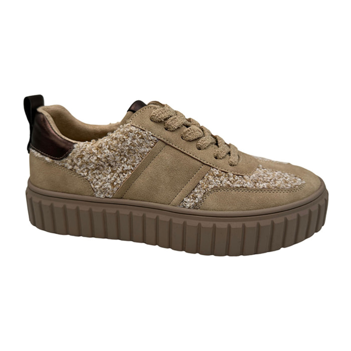 Sneakers Donna Tata Italia Beige