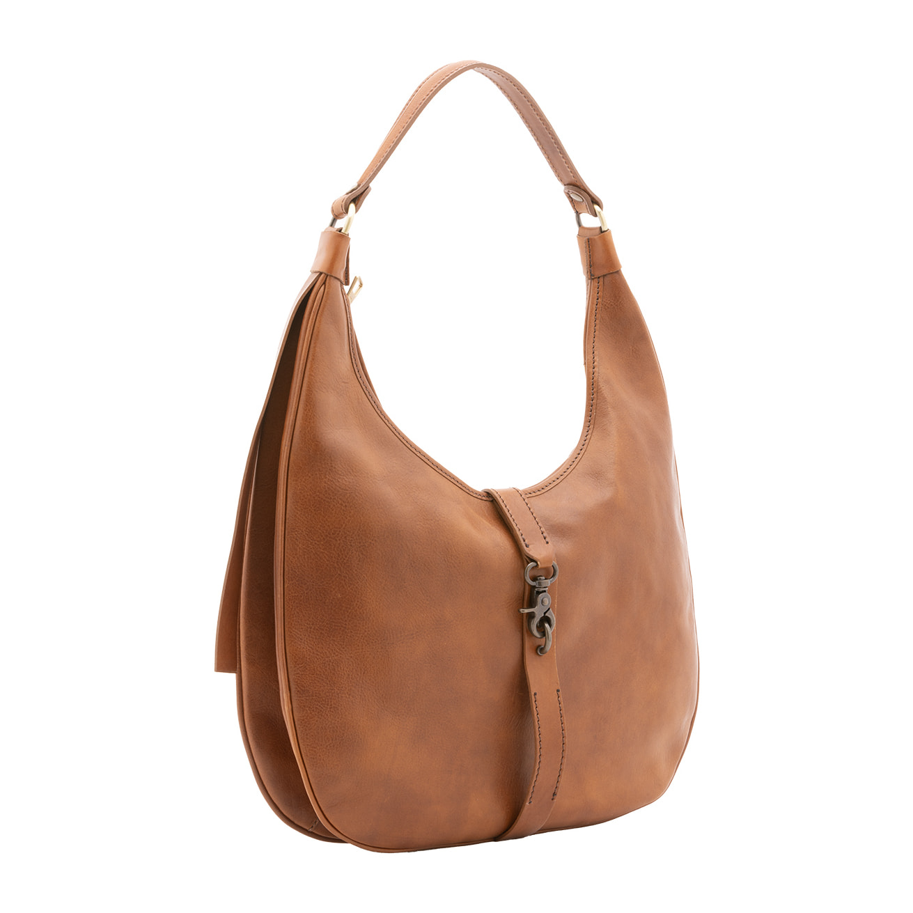 Borsa a spalla  unisex In Vera pelle Made in Italy 38x28x10 cm