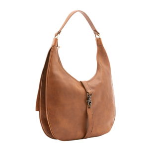 Borsa a spalla  unisex In Vera pelle Made in Italy 38x28x10 cm